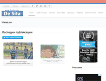 Tablet Screenshot of de-sita.com